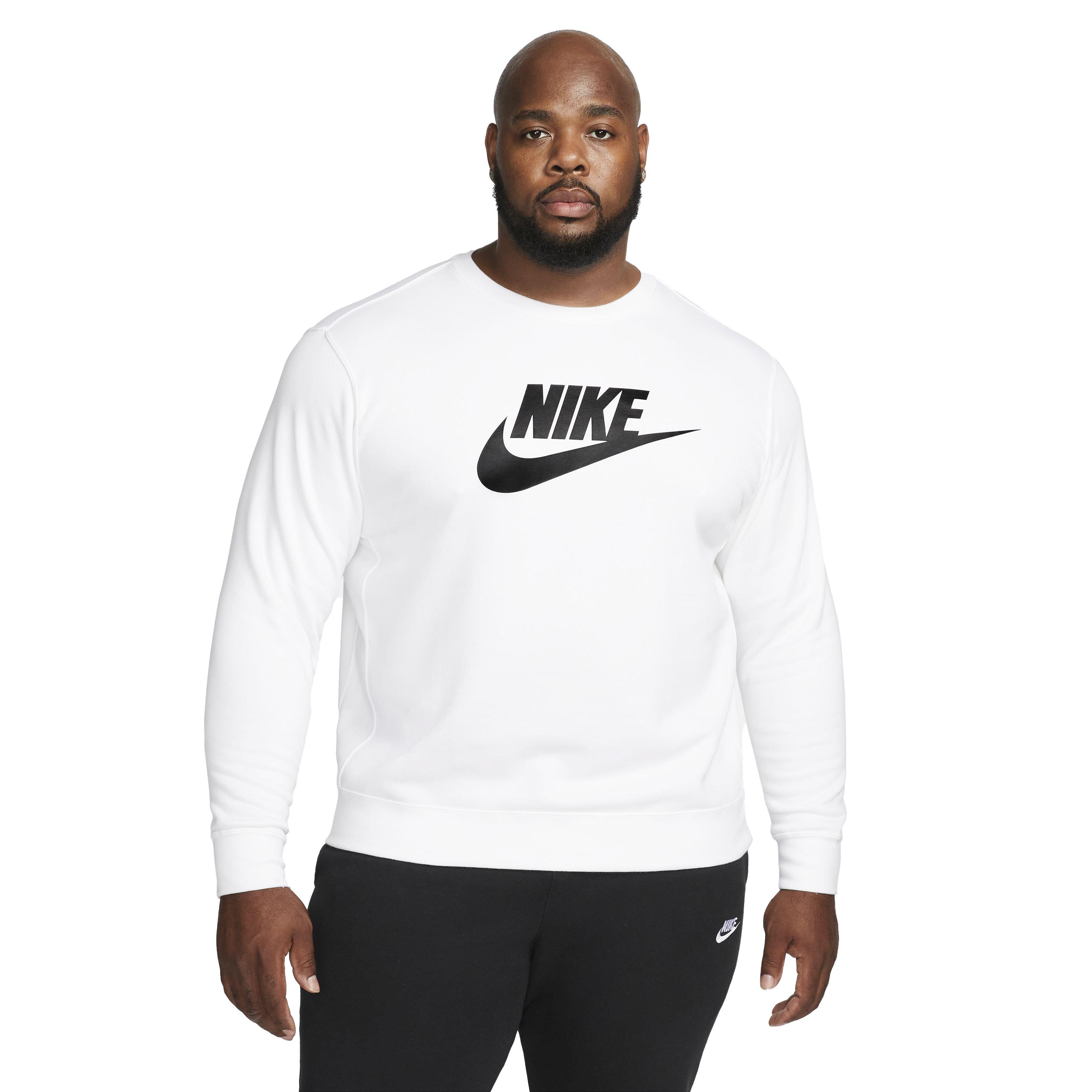 Nike Men's Sportswear Club GX Graphic Crew - WHITE